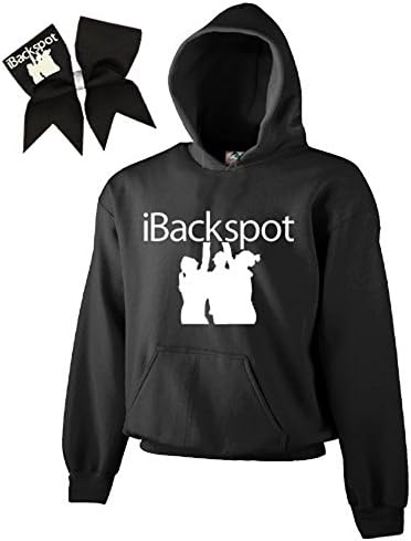 Siyah iBackspot Cheer ComBow-Beyaz Baskı