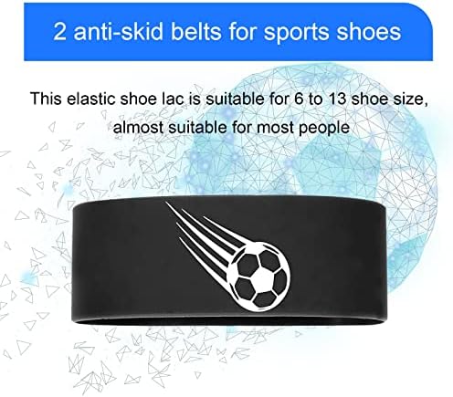 2 adet Dantel Bantları için Futbol Cleats Dantel Bantları Futbol Cleat Dantel Koruyucu Futbol Dantel Bantları, futbol Ayakkabı