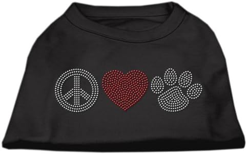 Mirage Pet Barış Sevgi ve Pençe Taklidi Gömlek Siyah XXXL (20)