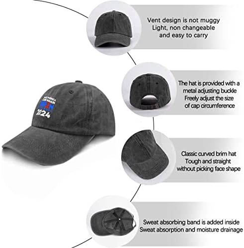 Amerika'yı Tekrar Önemseyin Biden Başkanı 2024 Erkekler için şapka Vintage Beyzbol Şapkaları Erkek kamyon şapkası Pamuk Yürüyüş