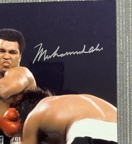Muhammed Ali İmzalı Fotoğraf 16x20 İmzalı Boks En Büyük Evangelista JSA - İmzalı Boks Fotoğrafları