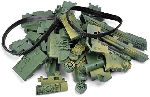 NATEFEMİN Plastik 1: 72 Ölçekli İKINCI dünya savaşı Alman Leopar Tankı Demonte Modeli Simülasyon Araç Modeli Koleksiyonu