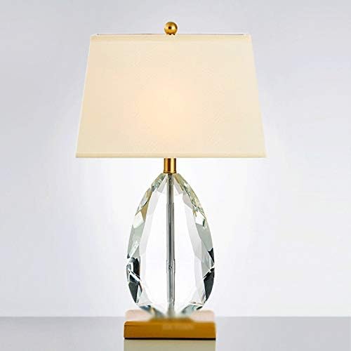 hiçbir logo WAJklj Modern Led Kristal Masa Lambası İskandinav Yatak Odası Oturma Odası Otel masa lambaları Başucu Lambası