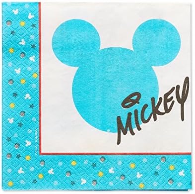 Mickey's Fun To Be One Öğle Yemeği Peçeteleri, 16-2 katlı, Parti Malzemeleri