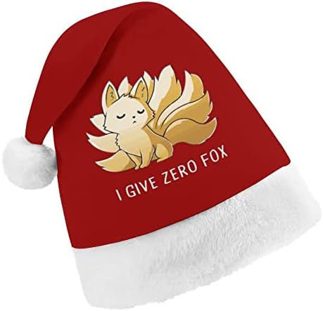 Ben Vermek Sıfır Tilki Noel Şapka Yumuşak Peluş Santa Kap Komik Bere Noel Yeni Yıl Şenlikli Parti için