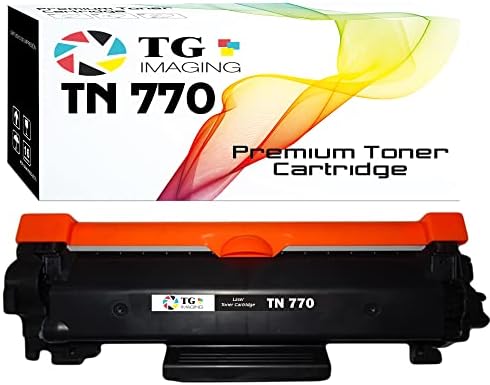 TG Görüntüleme (Tek Paket) Uyumlu TN760 TN-770 TN770 Toner Kartuşu (1 xblack) için Yedek HL-L2370DW HL-L2370DWXL MFC-L2750DW